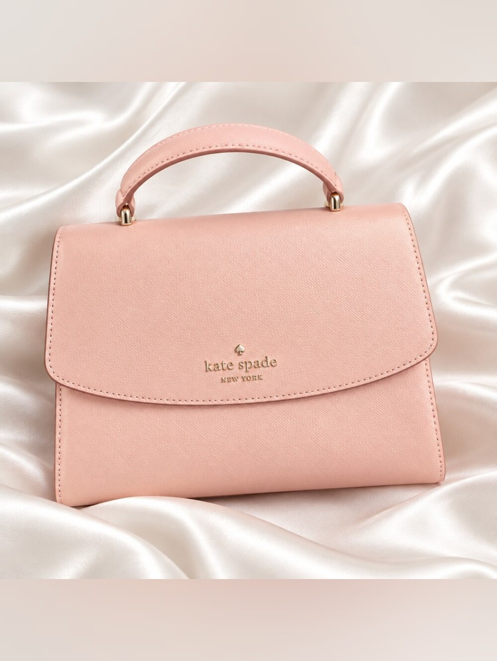 kate spade Pale Pink Structured Top-Handle Satchel